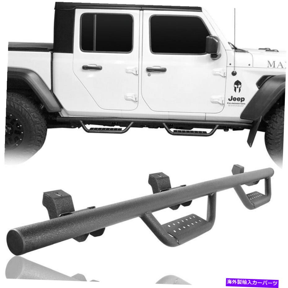 Nerf Bar 2xプロアーマーサイドステップナーフバージープグラディエーターJT 2020-2022のランニングボード 2x Pro Armor Side Step Nerf Bars Running Boards for Jeep Gladiator JT 2020-2022【並行輸入品】｜Us Custom Parts Shop USDM