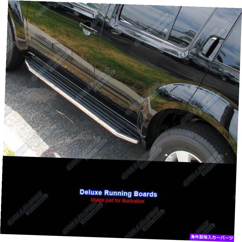 Nerf Bar 10-15シボレーエクイノックス/GMC地形80 "デラックスサイドステップナーフランニングボード Fits 10-15 Chevy Equinox/GMC Terrain 80" Deluxe Side Steps Nerf Running Boards【並行輸入品】｜Us Custom Parts Shop USDM