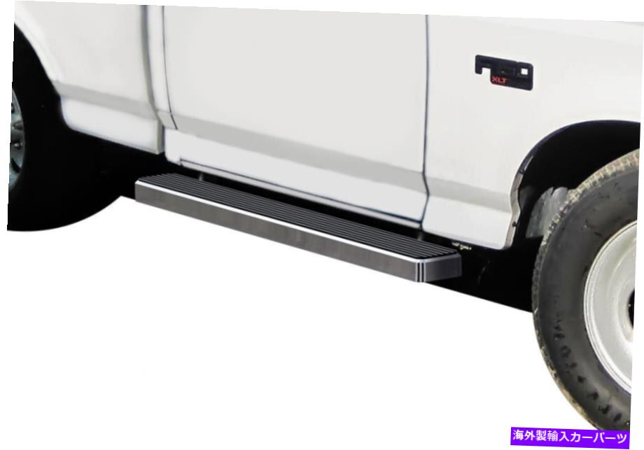 Nerf Bar IBOARDサイドステップNERFバー5 "フィット80-96フォードブロンコ/F150レギュラーキャブ iBoard Side Steps Nerf Bars 5" Fit 80-96 Ford Bronco/F150 Regular Cab【並行輸入品】｜Us Custom Parts Shop USDM
