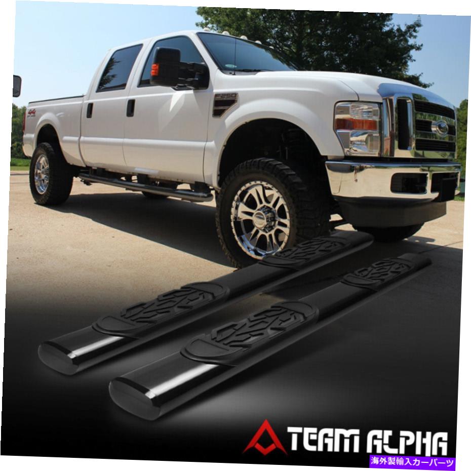 Nerf Bar 1999-2016 F250/F350/F450/F550 [乗組員/スーパークルーキャブ]楕円形の軟鋼6 "NERFバー Fits 1999-2016 F250/F350/F450/F550[CREW/SUPERCREW CAB]Oval Mild Steel 6"Nerf Bar【並行輸入品】｜Us Custom Parts Shop USDM