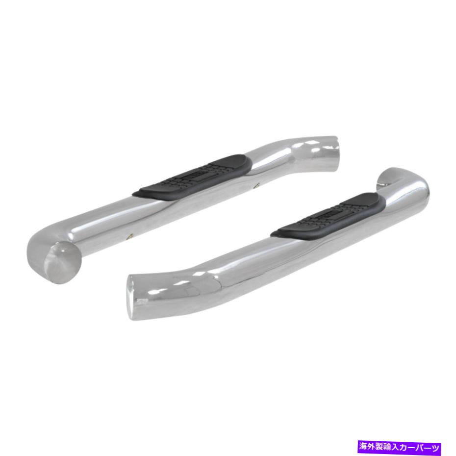 Nerf Bar 07-18シルバラド/シエラ1500/2500/3500標準の牡羊座3インチステンレスナーフバー Aries 3in Stainless Nerf Bar for 07-18 Silverado/Sierra 1500/2500/3500 Standard【並行輸入品】|Us Custom Parts Shop USDM