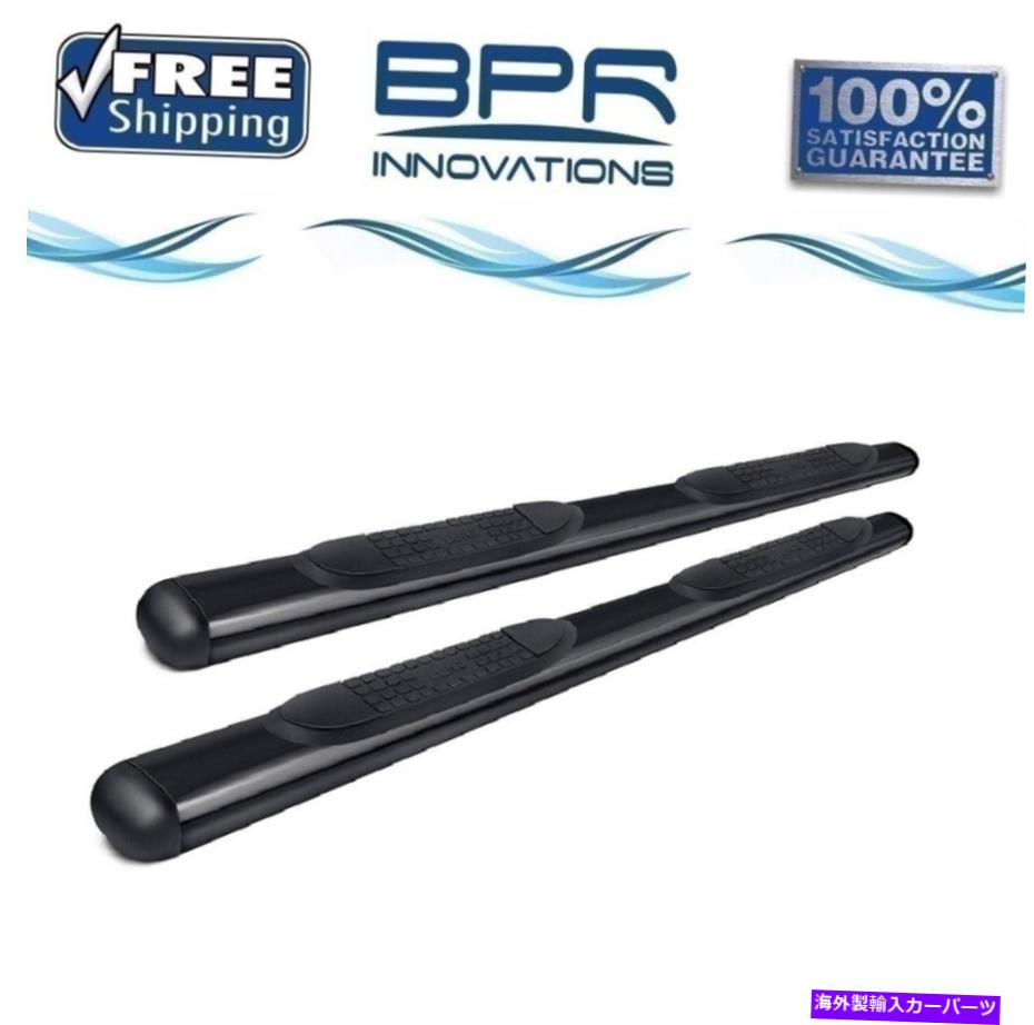 Nerf Bar Lund 4in Oval Straight Steel Nerf Bars Black for Dodge Ram 2019-2021 23676784 Lund 4in Oval Straight Steel Nerf Bars Black For Dodge Ram 2019-2021 23676784【並行輸入品】