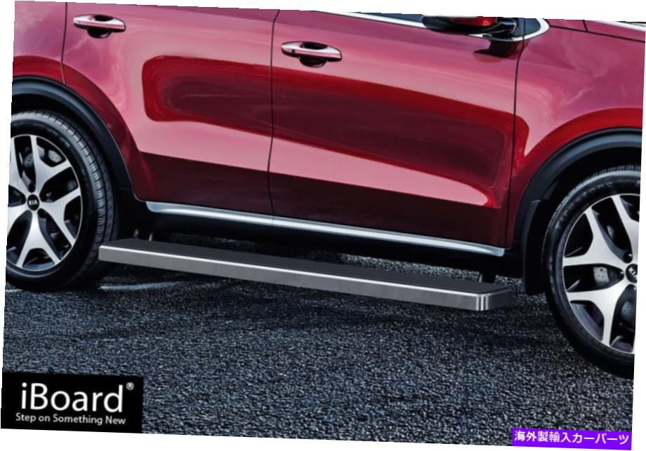 Nerf Bar iboardのサイドステップnerf bars 5 "フィット11-16 Kia Sportage iBoard Side Steps Nerf Bars 5" Fit 11-16 KIA Sportage【並行輸入品】|Us Custom Parts Shop USDM