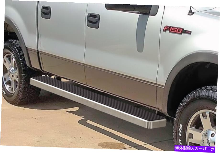 Nerf Bar IBOARDサイドステップNERFバー6 "フィット04-08フォードF150スーパークルーキャブ iBoard Side Steps Nerf Bars 6" Fit 04-08 Ford F150 SuperCrew Cab【並行輸入品】｜Us Custom Parts Shop USDM