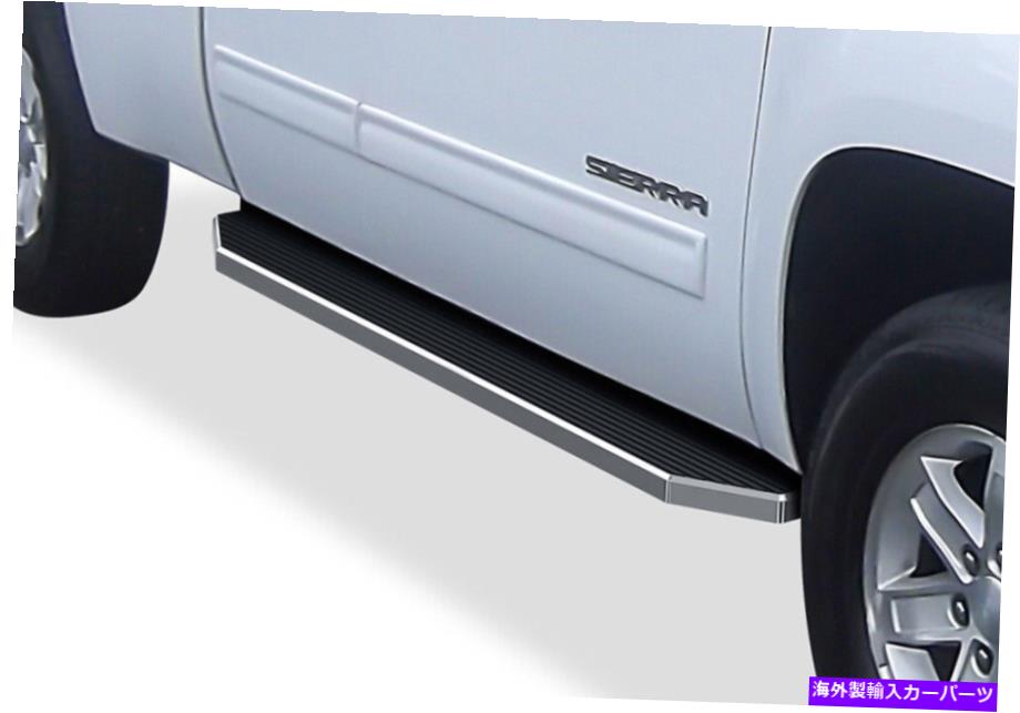 Nerf Bar 磨き磨き6 "IBOARDサイドステップナーフバーフィット99-07シルバードシエラエクステンデッドキャブ Polished 6" iBoard Side Step Nerf Bar Fit 99-07 Silverado Sierra Extended Cab【並行輸入品】｜Us Custom Parts Shop USDM
