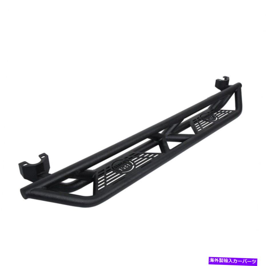 Nerf Bar ブラックワイドサイドステップナーフバースティールフィット2007-2018ジープラングラーJK 4DOORS Black Wide Side Steps Nerf Bars Steel Fit 2007-2018 Jeep Wrangler JK 4Doors【並行輸入品】|Us Custom Parts Shop USDM