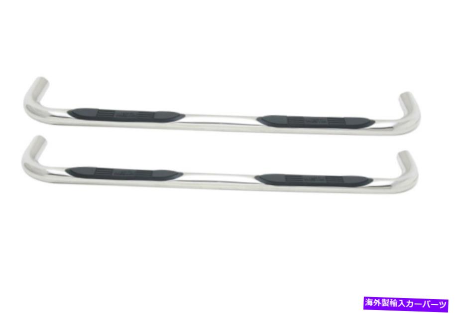Nerf Bar ウェスティン23-2800ブラックパウダーコートeシリーズ05-11ダコタのnerfステップバー Westin 23-2800 Black Powder Coat E-Series Nerf Step Bars for 05-11 Dakota【並行輸入品】