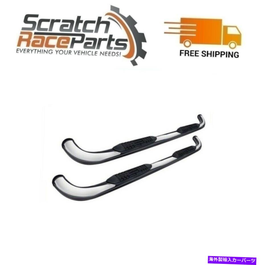Nerf Bar PROMAXX AUTOMOTIVE ROUND NERF BARS 3 '' POLIDED FITS 99-06 FORD RANGER4DRS ProMaxx Automotive Round Nerf Bars 3'' Polished Fits 99-06 Ford Ranger 4DRS【並行輸入品】|Us Custom Parts Shop USDM