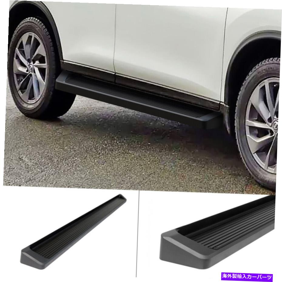 Nerf Bar プレミアム6 "ブラックiboardサイドステップは14-20日産ローグに適合します Premium 6" Black iBoard Side Steps Fit 14-20 Nissan Rogue【並行輸入品】｜Us Custom Parts Shop USDM