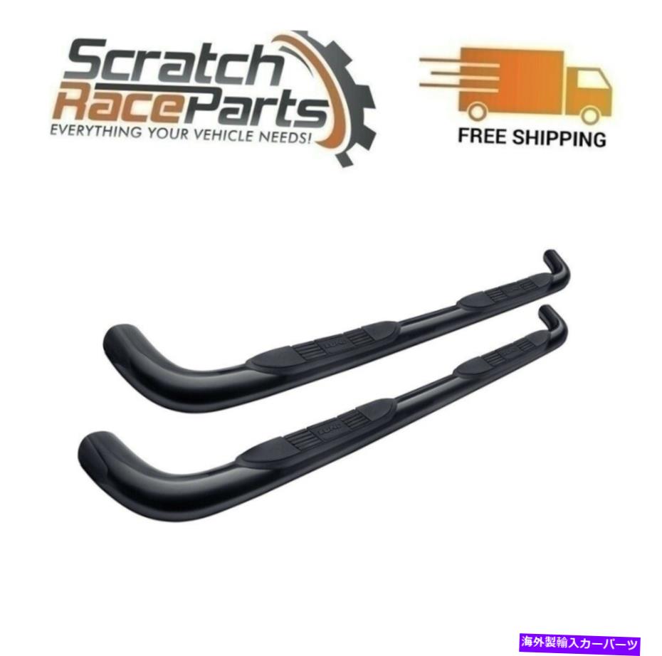 Nerf Bar 23440360 Lund 4in Oval Curved Steel Nerf Bars Black for 15-22コロラドキャニオン 23440360 Lund 4in Oval Curved Steel Nerf Bars Black For 15-22 Colorado Canyon【並行輸入品】｜Us Custom Parts Shop USDM 105,215円