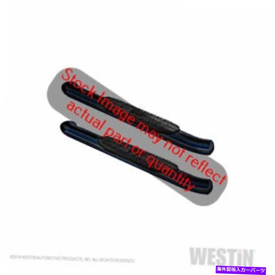 Nerf Bar Westin Pro Traxx 4楕円形のnerfステップバー| 21-23315 |テクスチャブラック| 1ペア Westin Pro Traxx 4 Oval Nerf Step Bars | 21-23315 | Textured Black | 1 Pair【並行輸入品】