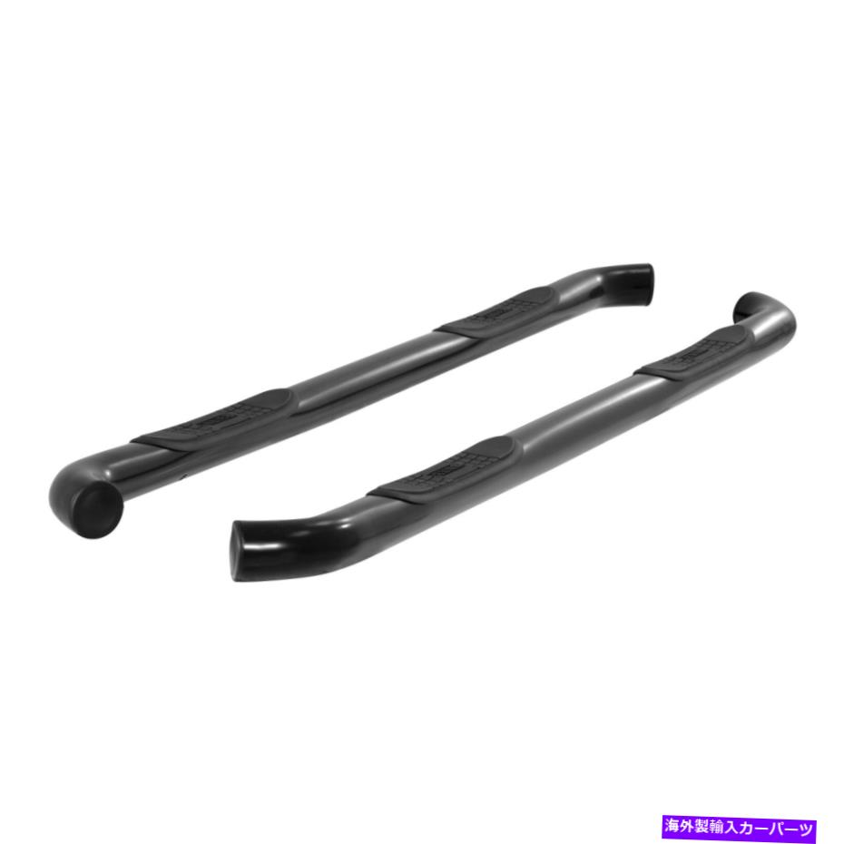 Nerf Bar 牡羊座3インチラウンドセミグロスブラックナーフバーサイドステップ213045 Aries 3 inch Round Semi Gloss Black Nerf Bars Side Steps 213045【並行輸入品】｜Us Custom Parts Shop USDM