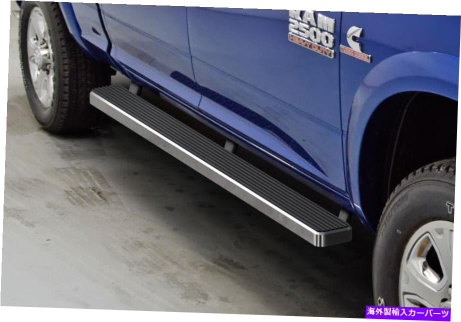 Nerf Bar IBOARDステンレス鋼5インサイドステップフィット09-18 DODGE RAM 1500 2500 3500クルーキャブ iBoard Stainless Steel 5in Side Step Fit 09-18 Dodge Ram 1500 2500 3500 Crew Cab【並行輸入品】