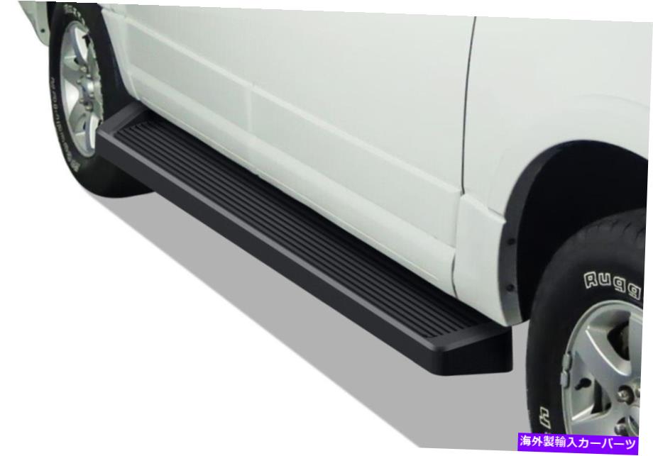 Nerf Bar Iboardブラックランニングボードスタイルフィット97-17フォードエクスペディション iBoard Black Running Boards Style Fit 97-17 Ford Expedition【並行輸入品】