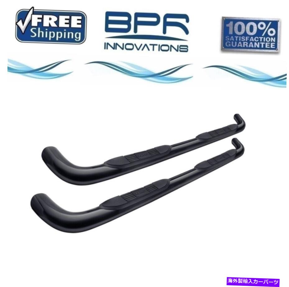 Nerf Bar Lund 4in Oval Curved Steel Nerf Bars for Colorado Canyon 15-22 23440360 Lund 4in Oval Curved Steel Nerf Bars Black For Colorado Canyon 15-22 23440360【並行輸入品】