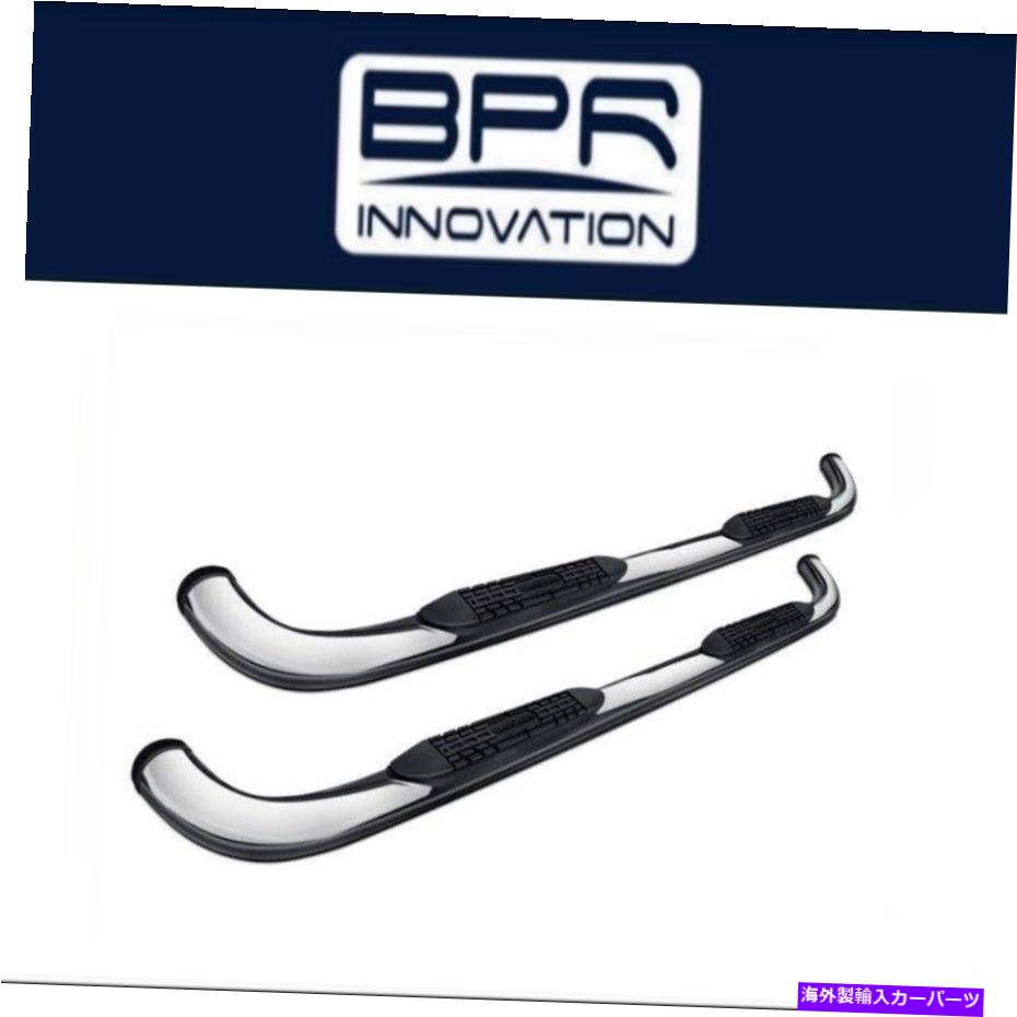 Nerf Bar 05-16のPROMAXX AUTOMOTIVEのトヨタタコマダブル3 ''洗練された丸いナーフバー ProMaxx Automotive For 05-16 Toyota Tacoma Double 3'' Polished Round Nerf Bars【並行輸入品】