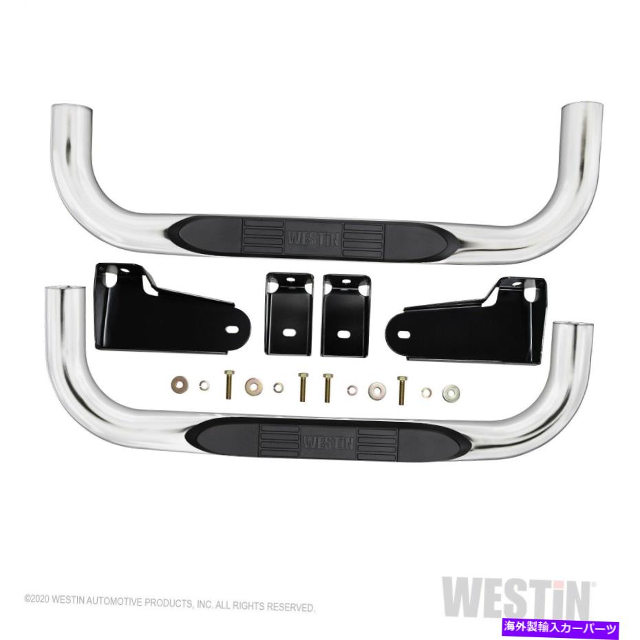 Nerf Bar ウェスティン23-4110 eシリーズ3ラウンドナーフステップバーがシエラ1500シルバード1500に適合する Westin 23-4110 E-Series 3 Round Nerf Step Bars Fits Sierra 1500 Silverado 1500【並行輸入品】｜Us Custom Parts Shop USDM