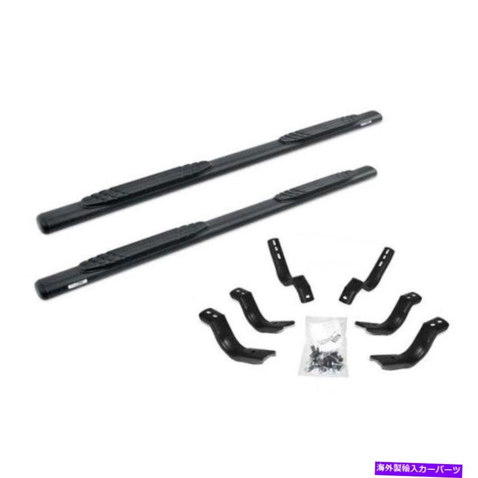 Nerf Bar Go Rhino104036880T 1000シリーズブラックパウダーコートサイドステップとマウントブラケット Go Rhino 104036880T 1000 Series Black Powdercoat Side Steps & Mount Brackets【並行輸入品】｜Us Custom Parts Shop USDM