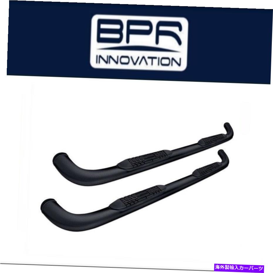 Nerf Bar 07-17のPromaxx Automotive Jeep Wrangler 4drs 3 '' Wtwブラックラウンドナーフバー ProMaxx Automotive For 07-17 Jeep Wrangler 4DRS 3'' WTW Black Round Nerf Bars【並行輸入品】
