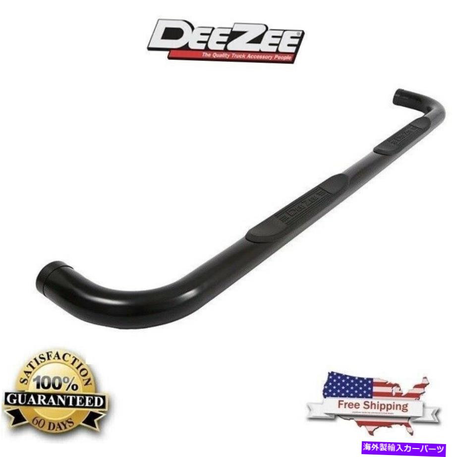 Nerf Bar ディージー3？ダッジラム＆ラムピックアップ用の丸いウルトラックナーフバー09-20 -DZ372251 Dee Zee 3? Round UltraBlack Nerf Bars For Dodge Ram&Ram Pickups 09-20 - DZ372251【並行輸入品】