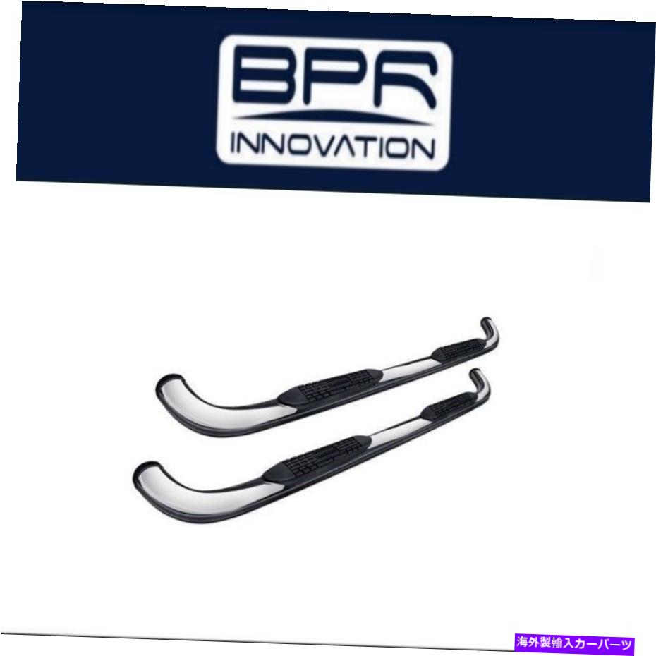 Nerf Bar 09-16のPROMAXX AUTOMOTIVE DODGE RAM CREW CAB 3 ''洗練された丸いナーフバー ProMaxx Automotive For 09-16 Dodge Ram Crew Cab 3'' Polished Round Nerf Bars【並行輸入品】