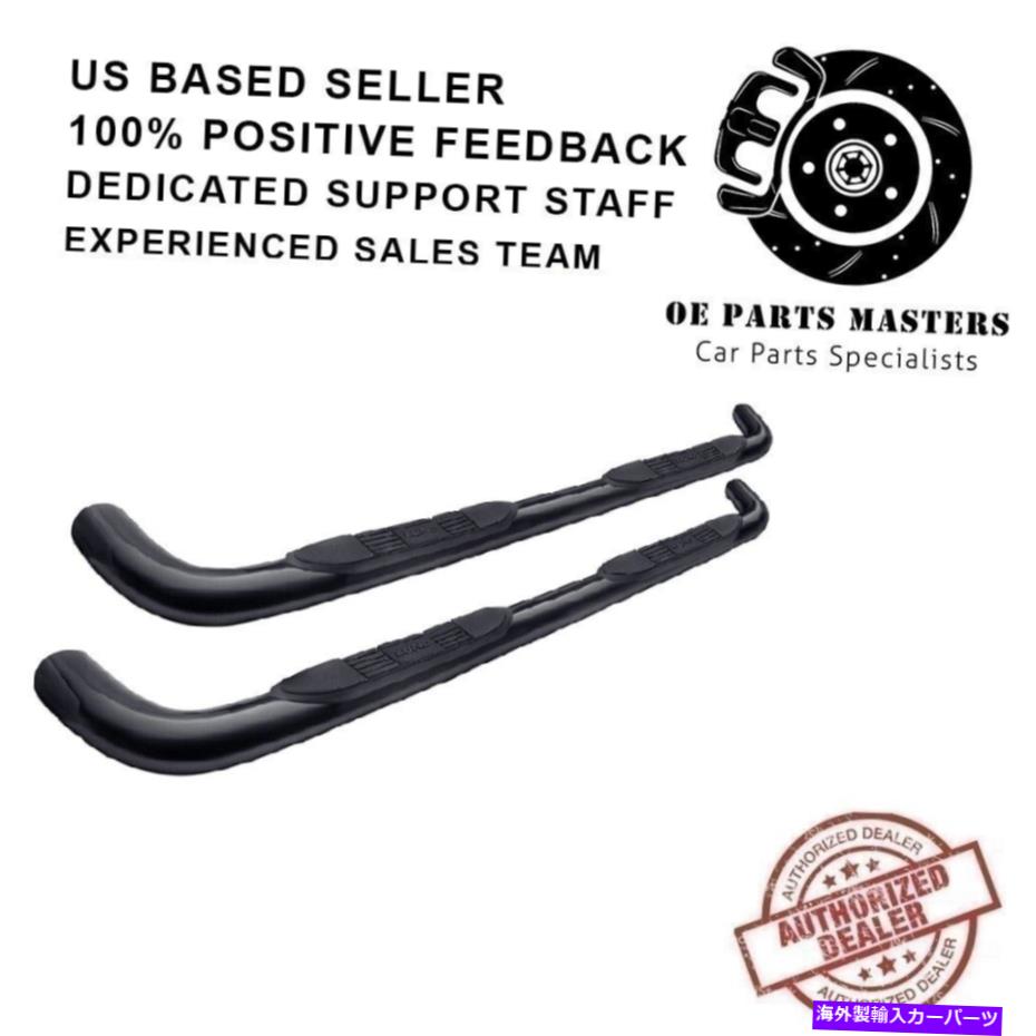 Nerf Bar Lund 23440360 4in Oval Curved Steel Nerf Bars for Colorado Canyon 15-22 Lund 23440360 4in Oval Curved Steel Nerf Bars Black For Colorado Canyon 15-22【並行輸入品】