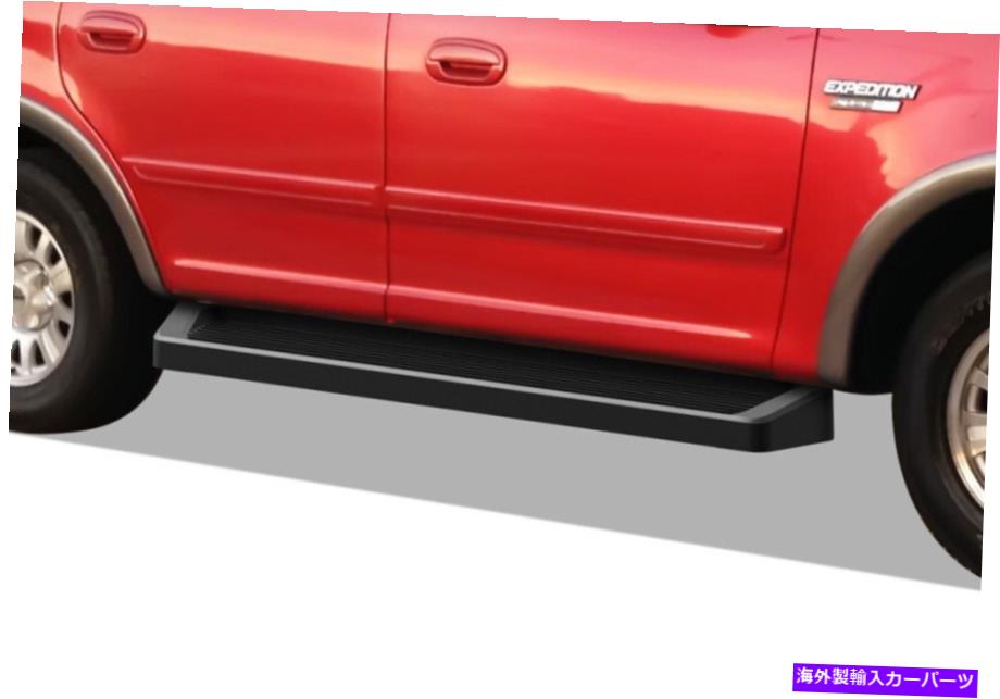 Nerf Bar iboardブラックランニングボードスタイルフィット02-05フォードエクスプローラー4ドア iBoard Black Running Boards Style Fit 02-05 Ford Explorer 4-Door【並行輸入品】