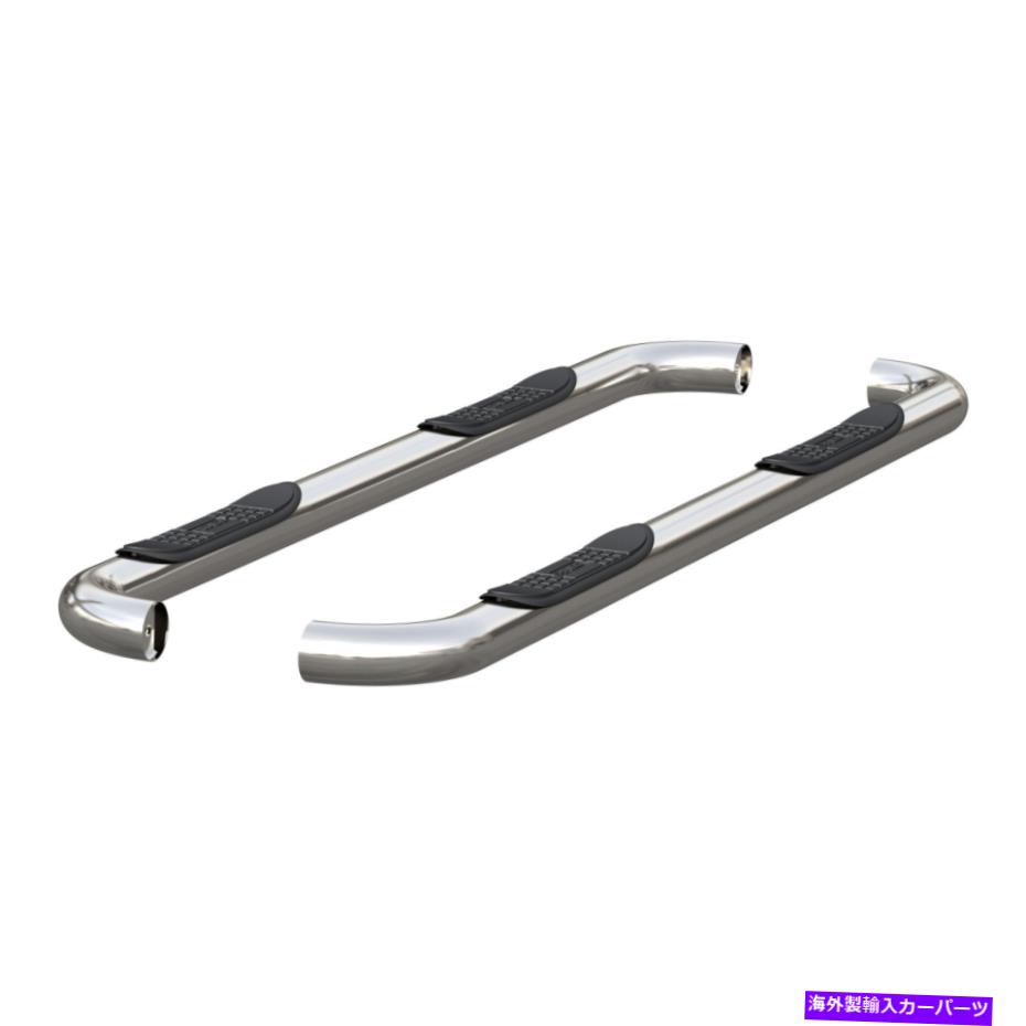 Nerf Bar 牡羊座3インチラウンドステンレスナーフバー16-20 RAMのサイドステップ1500/2500/3500クルー Aries 3in Round Stainless Nerf Bars Side Steps for 16-20 Ram 1500/2500/3500 Crew【並行輸入品】｜Us Custom Parts Shop USDM