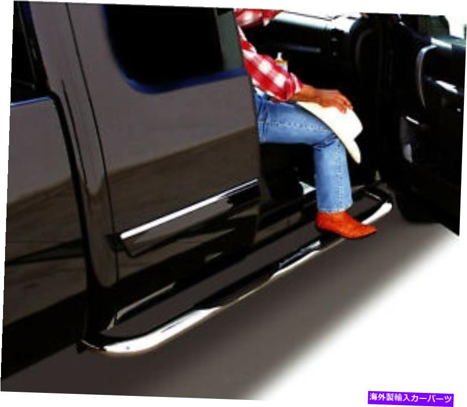 Nerf Bar ステップナーフバークルーキャブピックアップGO RHINO4415C FITS 2007 TOYOTA TUNDRA Step Nerf Bar-Crew Cab Pickup Go Rhino 4415C fits 2007 Toyota Tundra【並行輸入品】