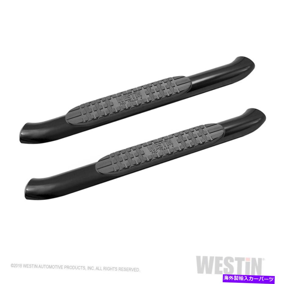 Nerf Bar Westin 21-24055 Pro Traxx 4楕円形のnerfステップバーは18-22ラングラー（JL）に適合します Westin 21-24055 PRO TRAXX 4 Oval Nerf Step Bars Fits 18-22 Wrangler (JL)【並行輸入品】