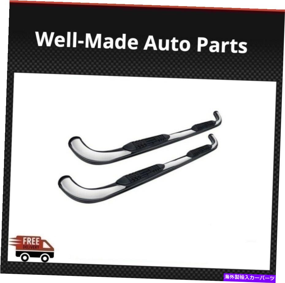 Nerf Bar PROMAXX AUTOMOTIVE FITS 01-03 FORD F-150ラウンドNERFバースーパークルー3 '' ProMaxx Automotive Fits 01-03 Ford F-150 Round Nerf Bars Super Crew 3'' Polished【並行輸入品】|Us Custom Parts Shop USDM