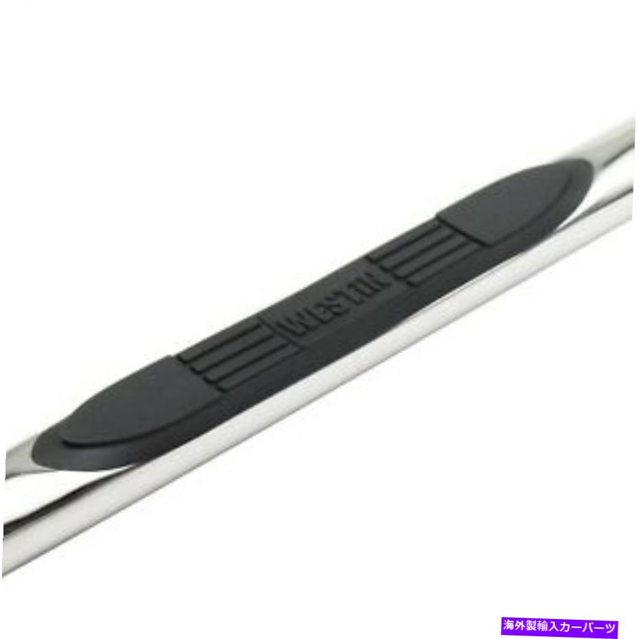 Nerf Bar ウェスティン23-2130 Eシリーズ3ラウンドナーフステップバー Westin 23-2130 E-Series 3 Round Nerf Step Bars【並行輸入品】
