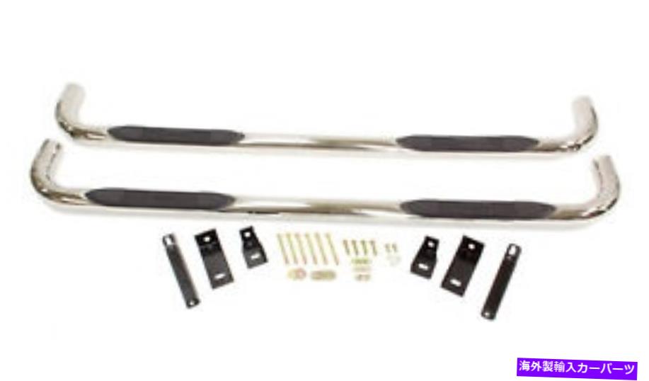 Nerf Bar 02 GM P/Uクルーキャブ研磨ステップバー 02 GM P/U Crew Cab Polished Step Bars【並行輸入品】