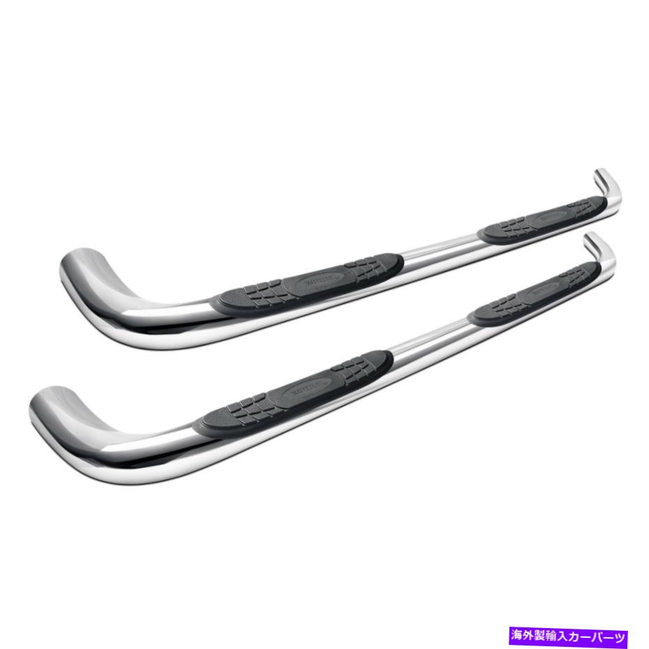Nerf Bar Ford F-250 Super Duty 99-16 3 "キャブの長さ磨きラウンド確実なステップ For Ford F-250 Super Duty 99-16 3" Cab Length Polished Round Sure Steps【並行輸入品】｜Us Custom Parts Shop USDM