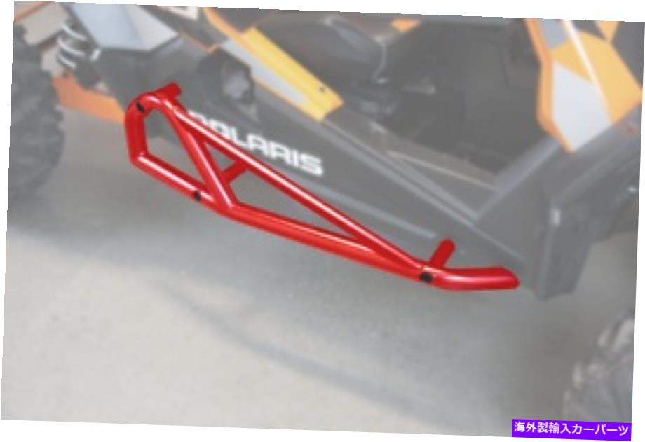 Nerf Bar 2015-2019 Polaris RZR XP 900/1000 0530-1426のムースレーシングレッドスチールナーフバー Moose Racing Red Steel Nerf Bars for 2015-2019 Polaris RZR XP 900/1000 0530-1426【並行輸入品】