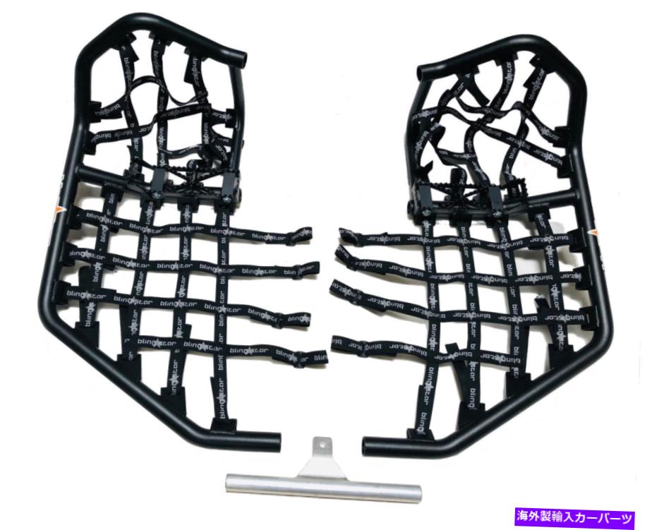 Nerf Bar Blingstar FactoryシリーズNerf BarsテクスチャブラックヤマハRaptor 700すべて Blingstar Factory Series Nerf Bars Textured Black Yamaha Raptor 700 All Years【並行輸入品】