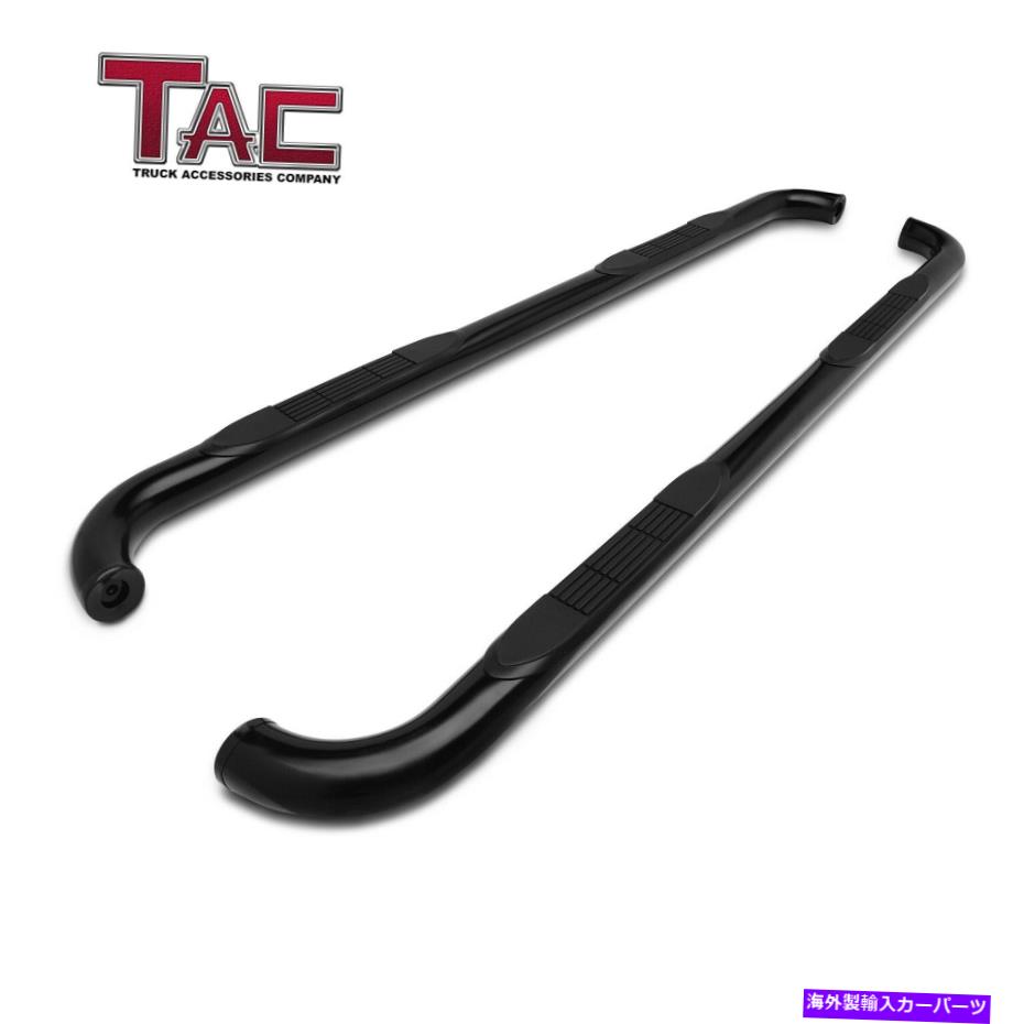 Nerf Bar 2010-2022 Dodge Ram 2500 3500メガキャブ3 "ブラックサイドステップレールnerfバー For 2010-2022 Dodge Ram 2500 3500 Mega Cab 3" Black Side Step Rails Nerf Bars【並行輸入品】｜Us Custom Parts Shop USDM 105,215円