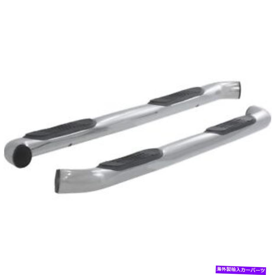 Nerf Bar 203015-2 aries nerf bars f150トラックFord F-150ペア用に2つの新しいポリッシュされた2つの新しいポリッシュ 203015-2 Aries Nerf Bars Set of 2 New Polished for F150 Truck Ford F-150 Pair【並行輸入品】