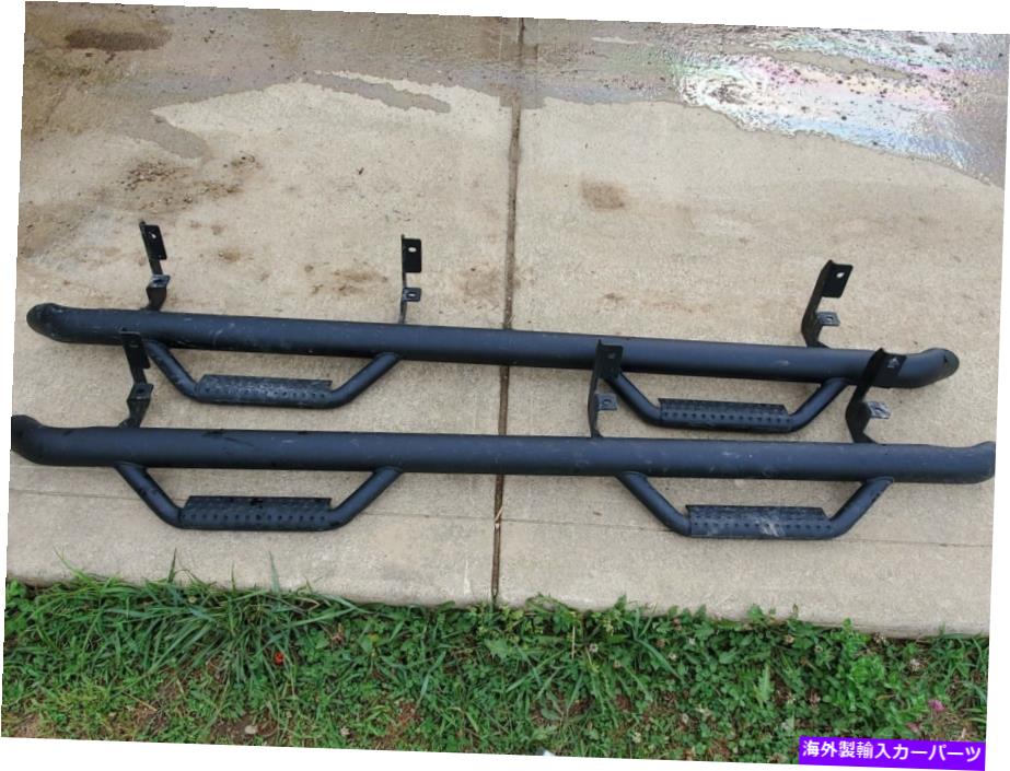 Nerf Bar ダブルキャブシボレーシルバラード用のN FAB NERFバー N Fab nerf bars for double cab Chevrolet Silverado【並行輸入品】