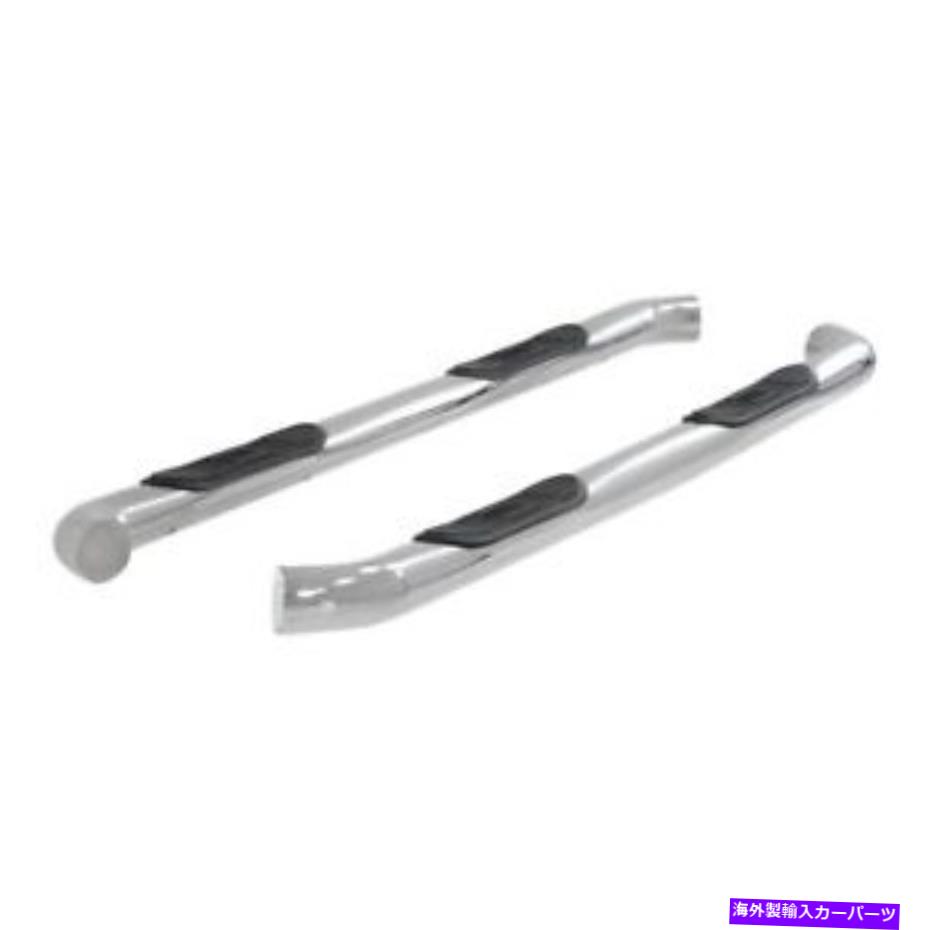 Nerf Bar 204045-2 aries nerf bars of2の新しいポリッシュされたシボレーシルバラード1500 gmcペア 204045-2 Aries Nerf Bars Set of 2 New Polished for Chevy Silverado 1500 GMC Pair【並行輸入品】