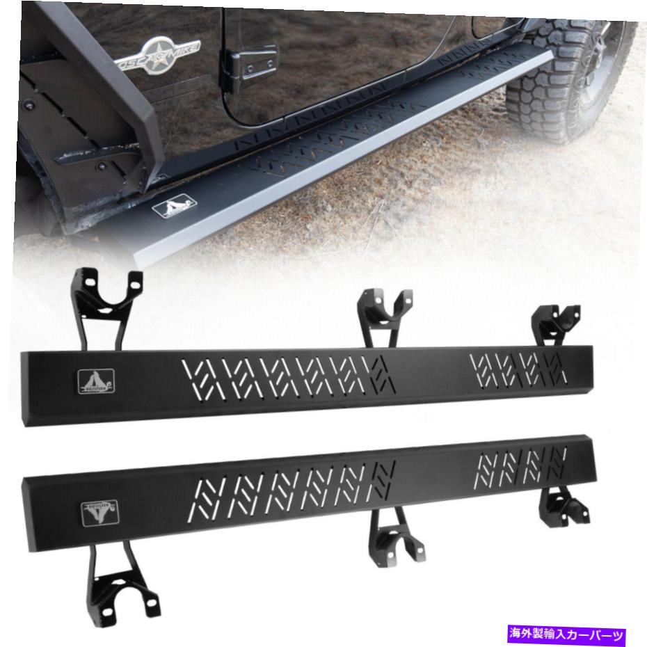 Nerf Bar 07-18用ジープラングラーJK 4ドアサイドステップナーフバーガードランニングボード-2PCS for 07-18 Jeep Wrangler JK 4-Door Side Step Nerf Bars Guard Running Boards-2Pcs【並行輸入品】｜Us Custom Parts Shop USDM