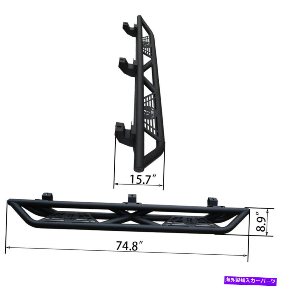 Nerf Bar Vijay Steel Running Boards/Nerf Bars/Side Steps 2018-2021 Jeep Wrangler JL Vijay Steel Running Boards/Nerf Bars/Side Steps For 2018-2021 Jeep Wrangler JL【並行輸入品】｜Us Custom Parts Shop USDM