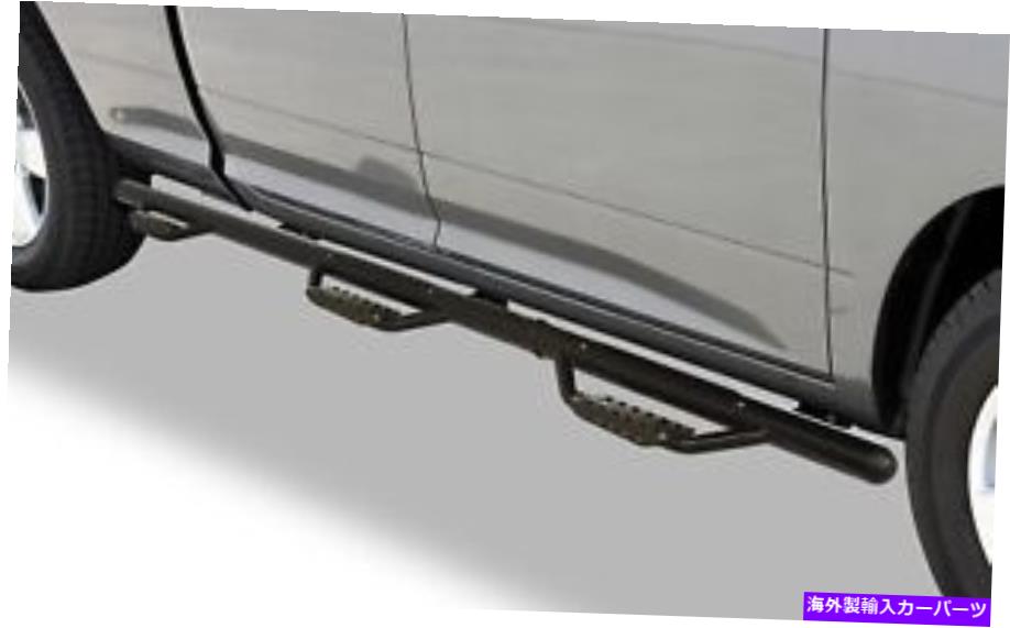 Nerf Bar Go Rhino D36040Bドミネーターブラックチューブナーフバーステップ11-13シルバラードシエラ Go Rhino D36040B Dominator Black Tube Nerf Bars Steps 11-13 Silverado Sierra【並行輸入品】