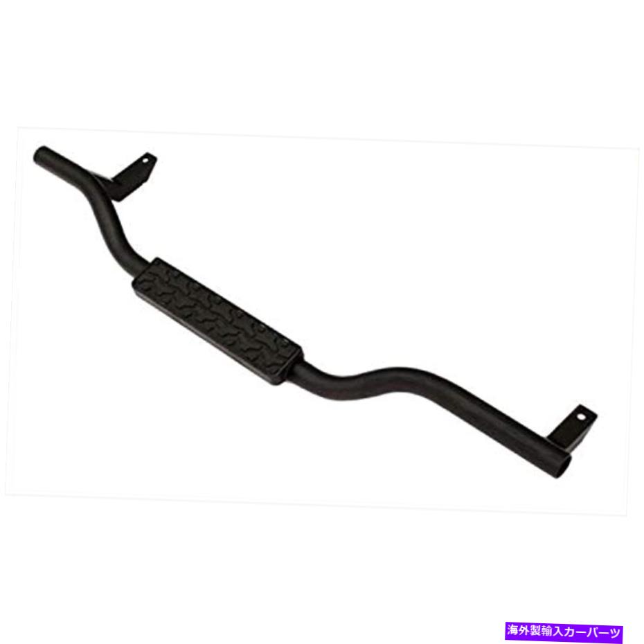 Nerf Bar 1997年から2006年のランページジープラングラー（TJ）サイドバードロップステップスリムライン - ブラック Rampage for 1997-2006 Jeep Wrangler(TJ) Side Bar Drop Step Slimline - Black【並行輸入品】