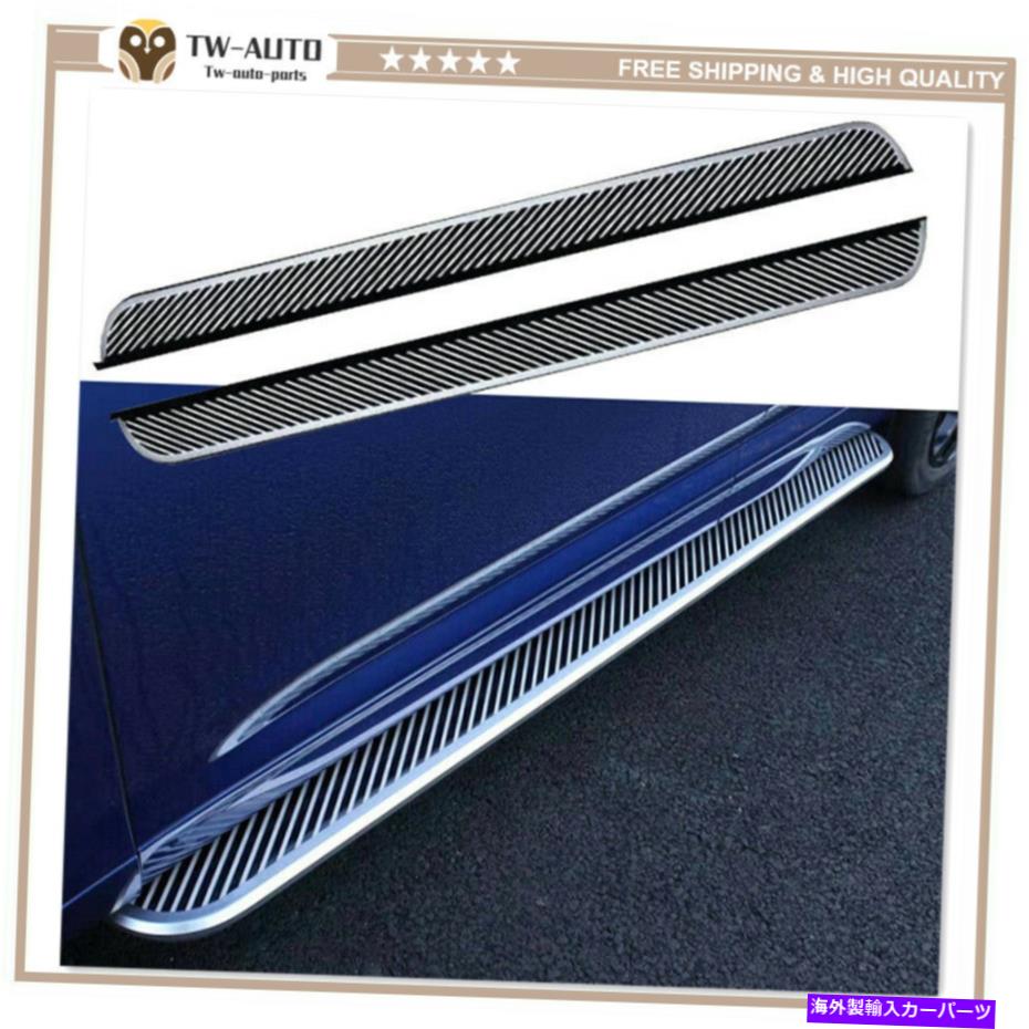 Nerf Bar 2PCS固定ランニングボードNERFバーサイドステップKIAセルトス2020 2021 2022の適合 2Pcs Fixed Running Board Nerf Bars Side Steps Fits for KIA Seltos 2020 2021 2022【並行輸入品】