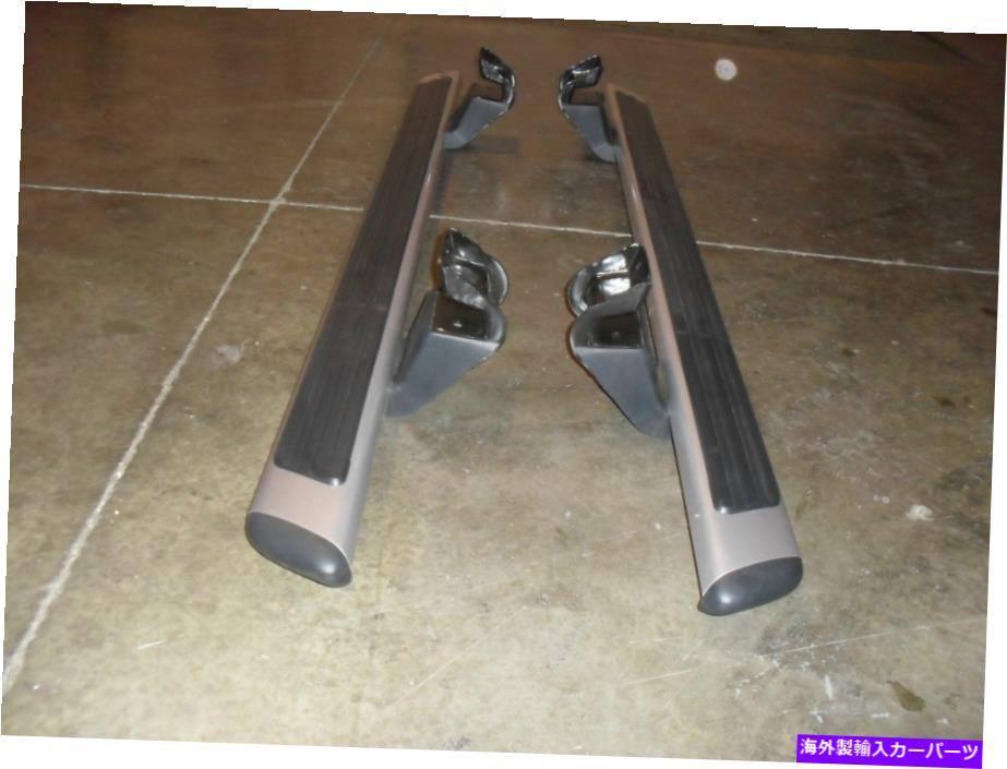 Nerf Bar OEM FORD F-150 F150ランニングボードセットキットNERFバーEXT CAB SILVER 2009-14 OEM Ford F-150 F150 Running Boards Set Kit Nerf Bars Ext Cab Silver 2009-14【並行輸入品】