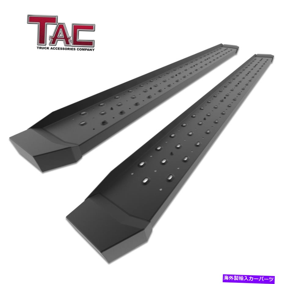 Nerf Bar 15-22フォードF150スーパークルーキャブサイドステップナーフバーのラットラースチールランニングボード Rattler Steel Running Board for 15-22 Ford F150 SuperCrew Cab Side Step Nerf Bar【並行輸入品】