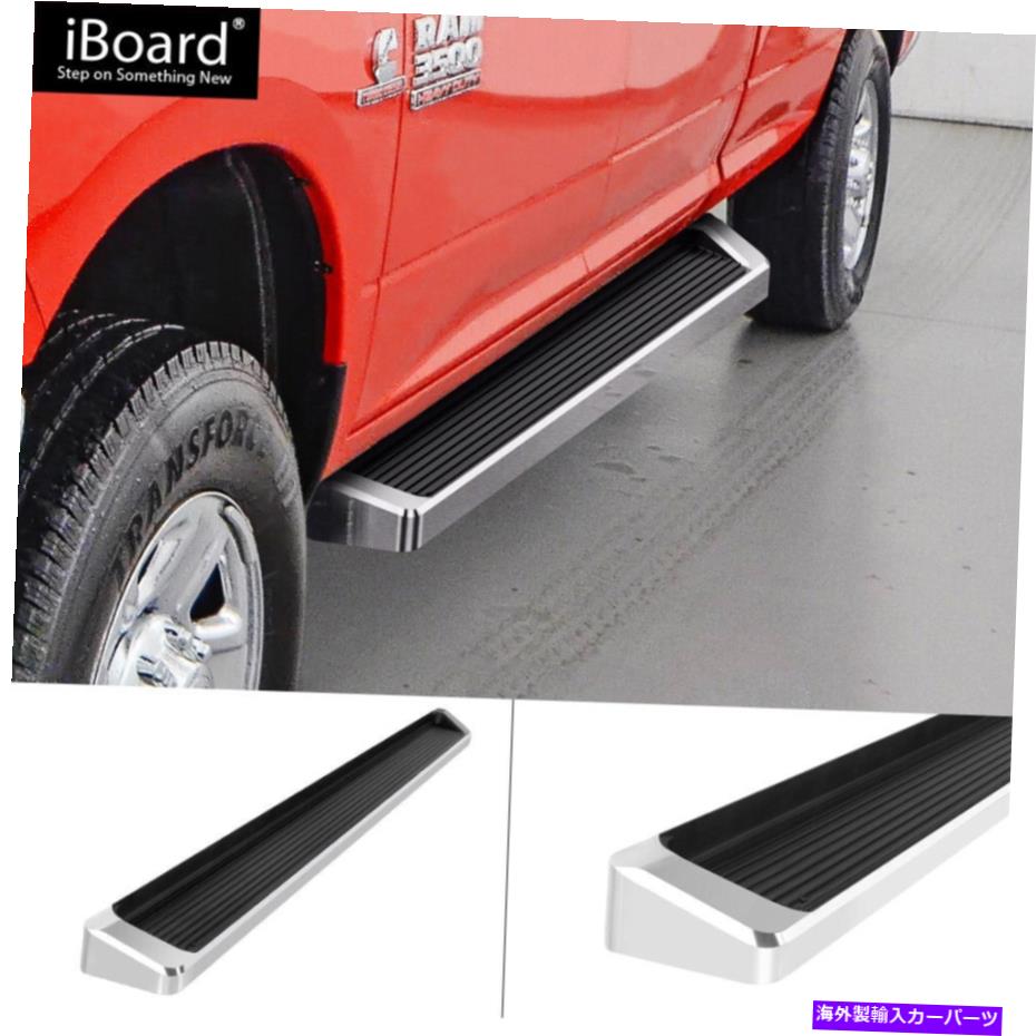Nerf Bar 6 "IBOARDサイドナーフバーフィット09-18ダッジラム1500 2500 3500クルーキャブ 6" iBoard Side Nerf Bar Fit 09-18 Dodge Ram 1500 2500 3500 Crew Cab【並行輸入品】|Us Custom Parts Shop USDM