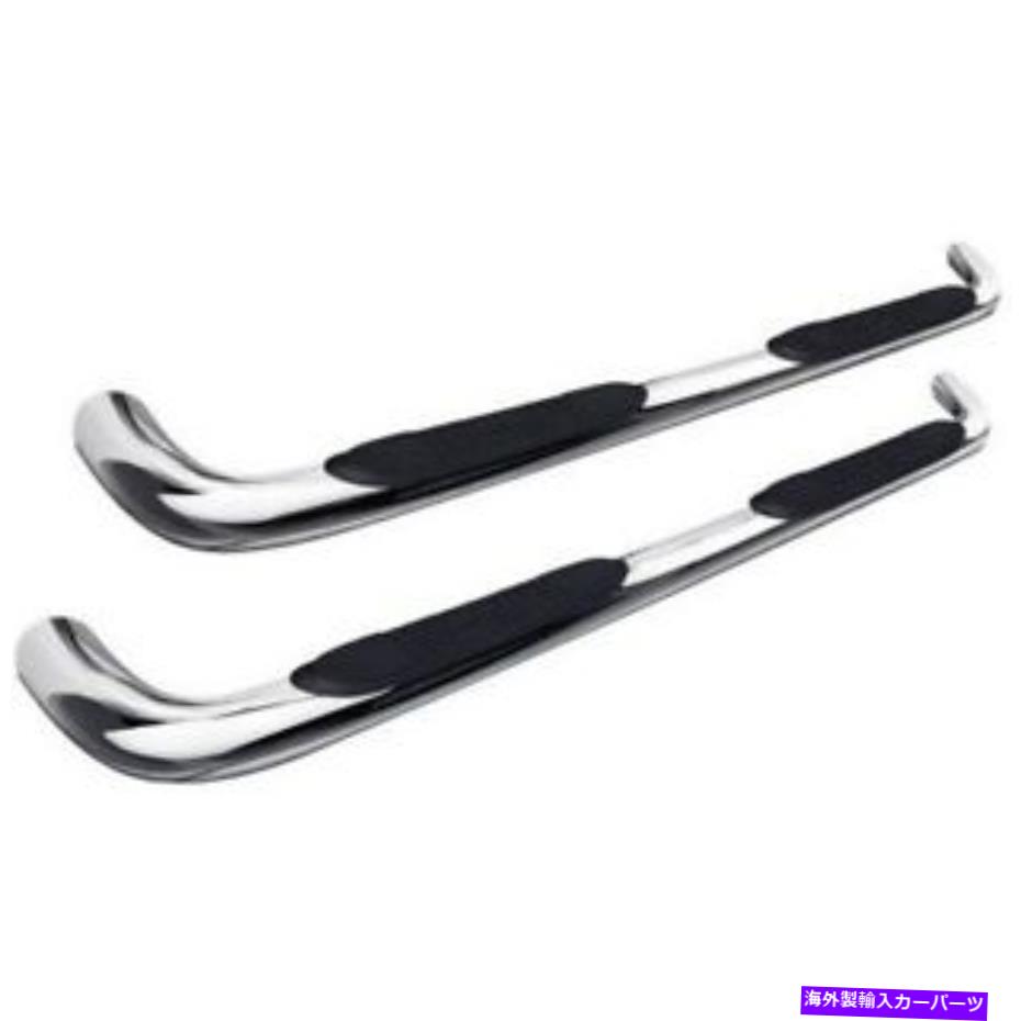 Nerf Bar DZ373533 2つのnerfバーのディージーセットシボレーシルバラード1500ペア DZ373533 Dee Zee Set of 2 Nerf Bars New Polished for Chevy Silverado 1500 Pair【並行輸入品】