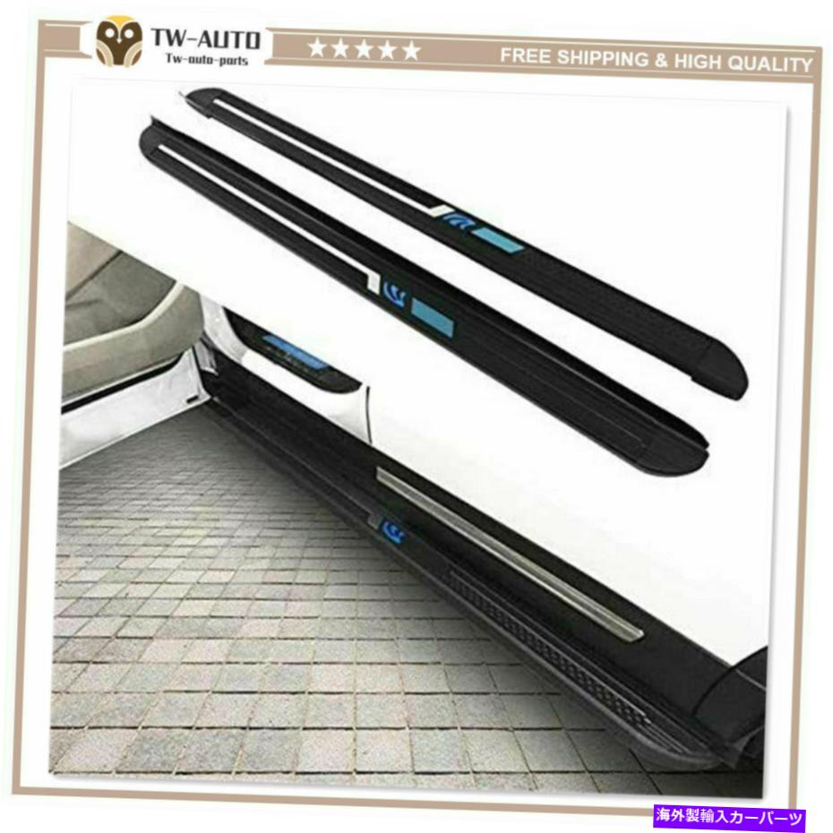 Nerf Bar フォードエクスプローラー2020 2021ランニングボードドアサイドステップナーフバーに適合 2Pcs Fits for Ford Explorer 2020 2021 Running Board Door Side Step Nerf Bar【並行輸入品】